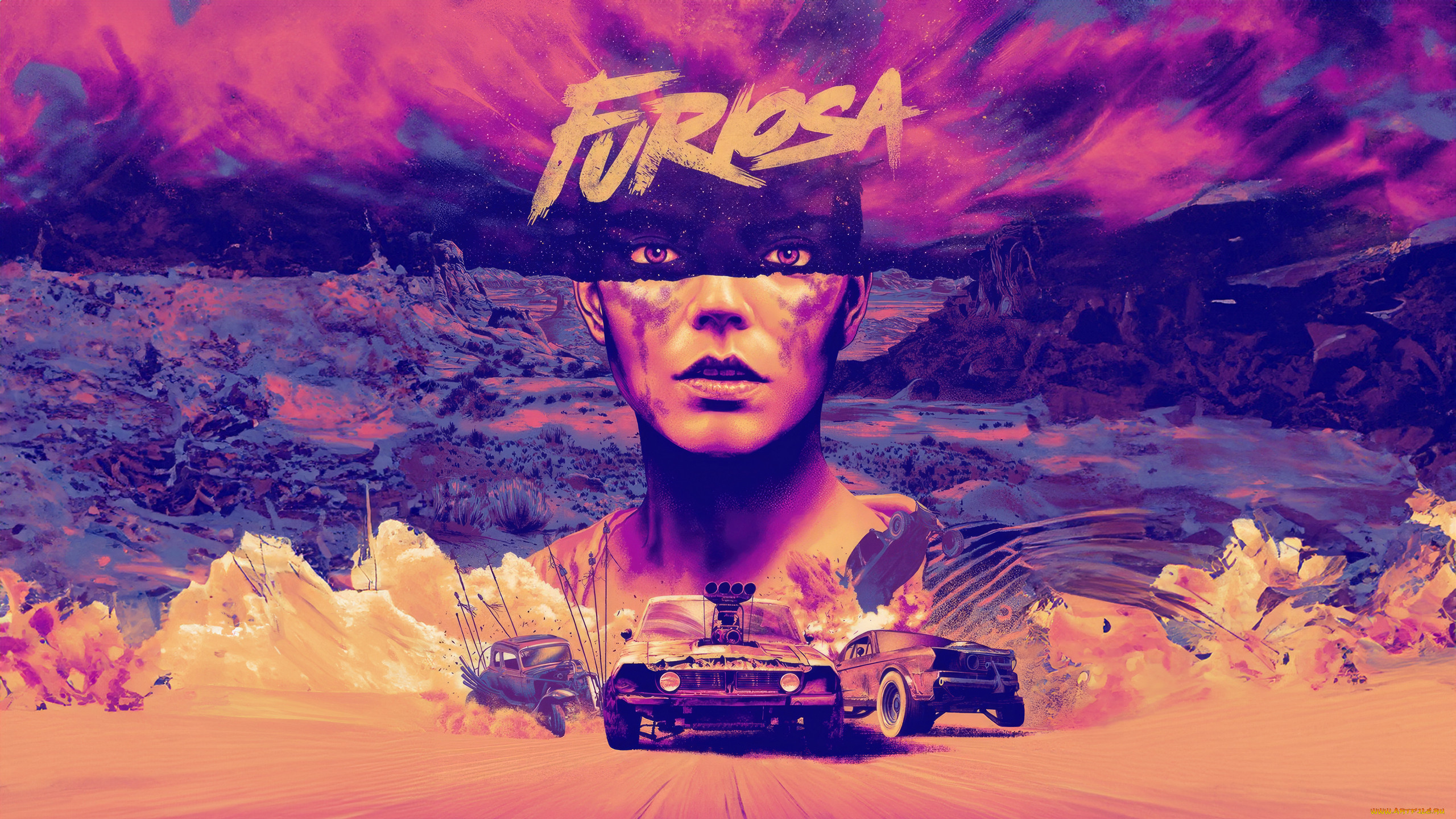 furiosa,  a mad max saga  ,  2024 ,  ,  a mad max saga, , , , , , , frenzy, artwork